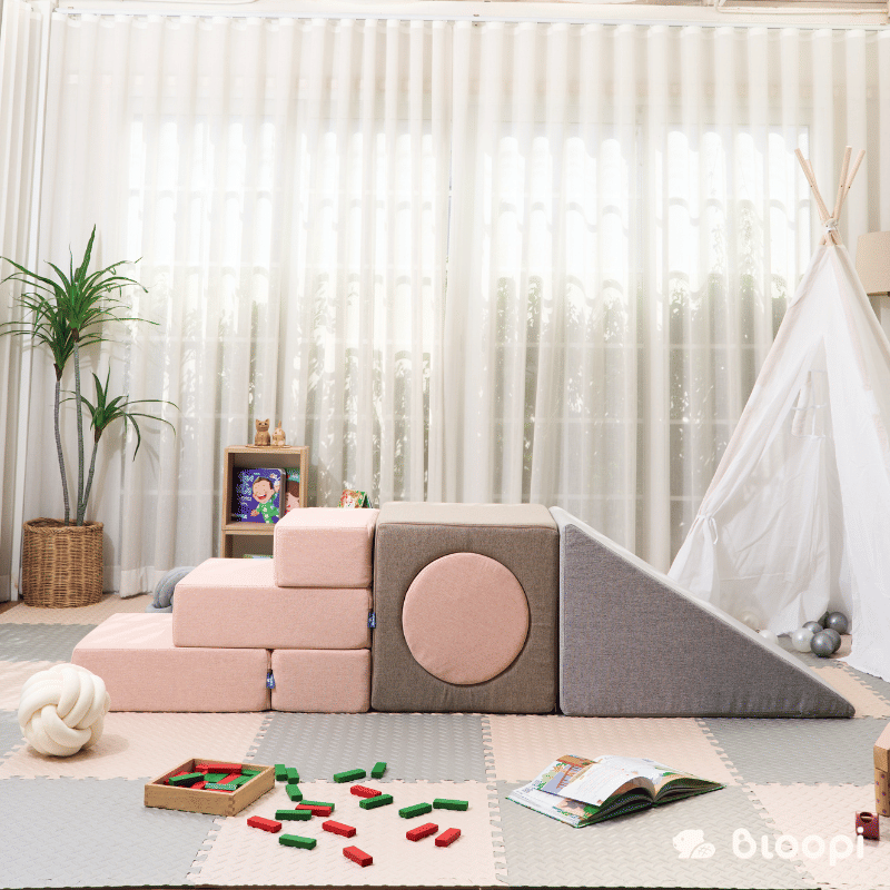 ชุดเบาะปีนป่ายเสริมพัฒนาการสำหรับเด็ก BLOOPI รุ่น BLOOPI DISCOVERY SET 8 ชิ้น_1